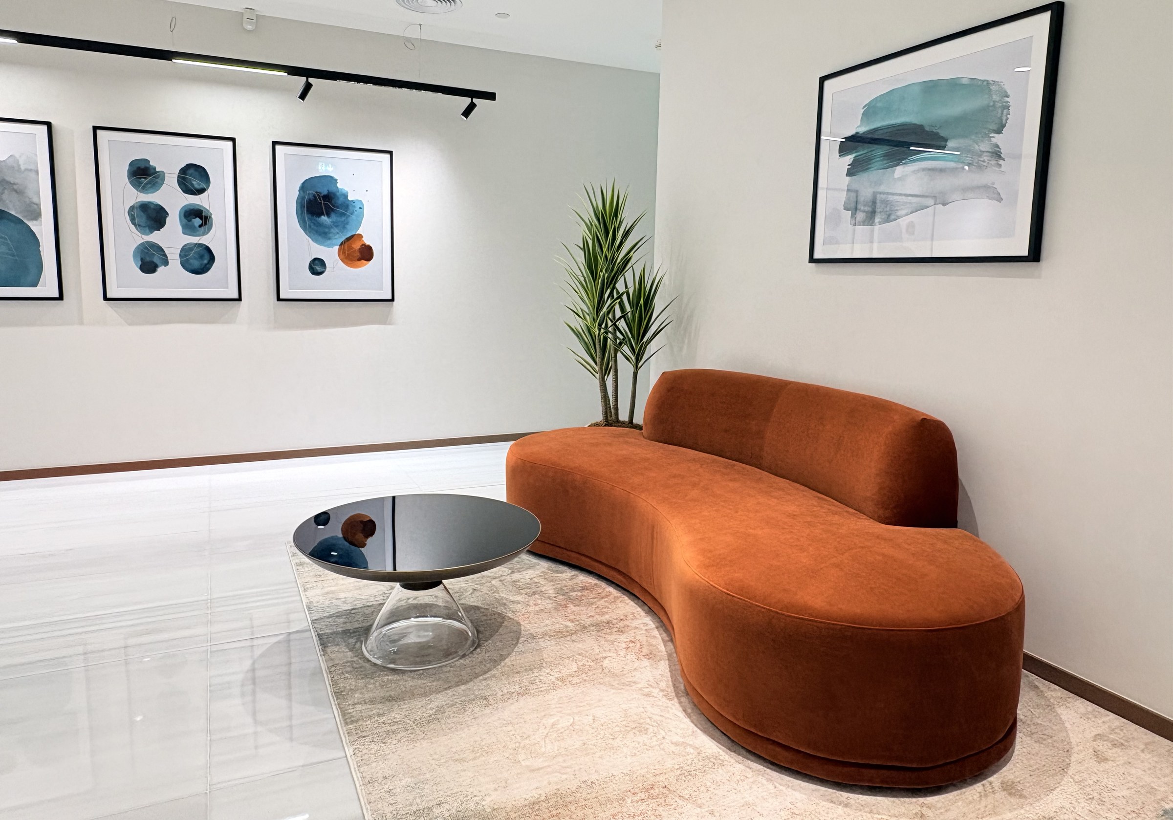 Almas Tower — Reception Area, shot 1, after