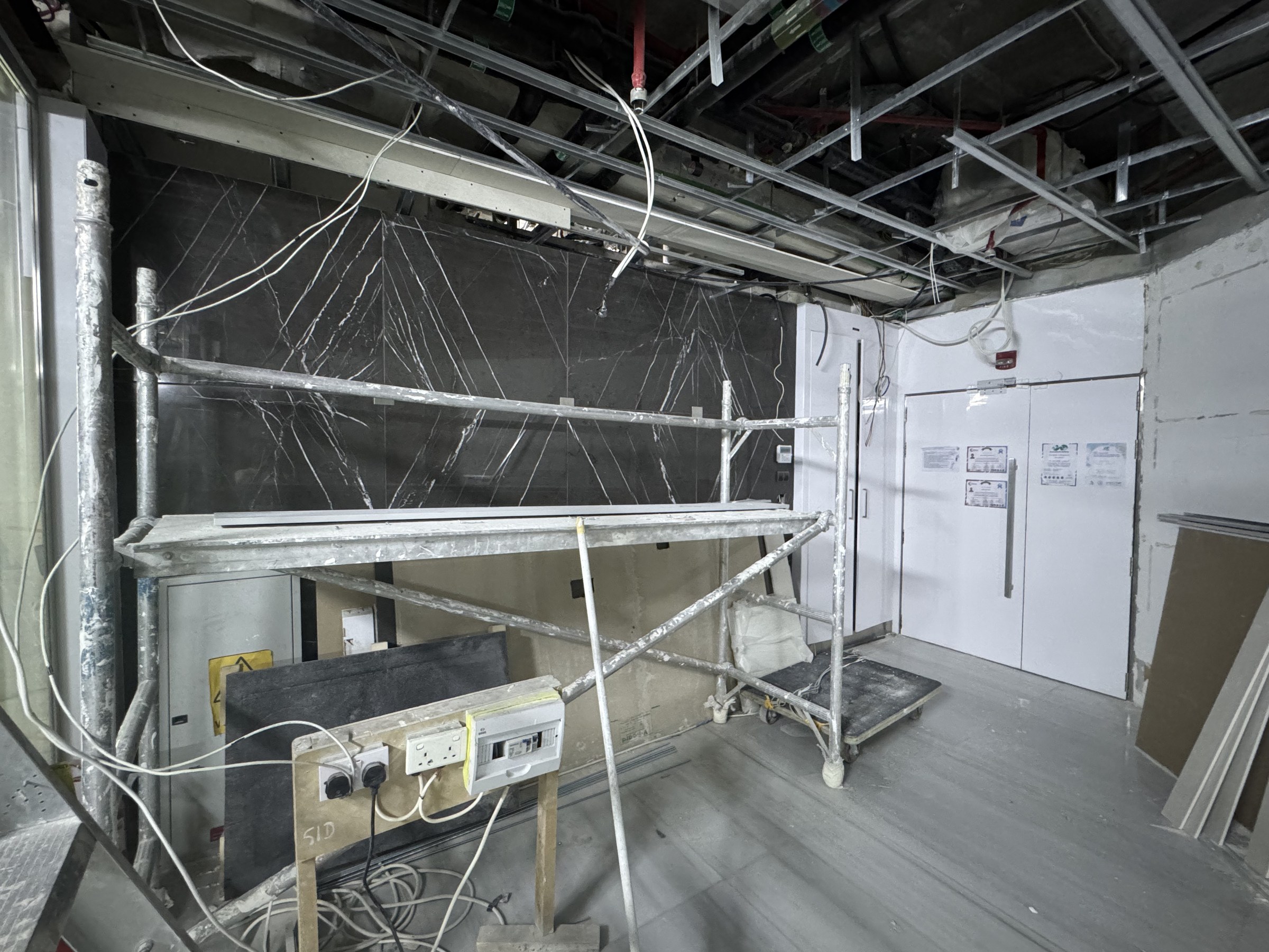 Almas Tower — Reception Area, shot 1, before
