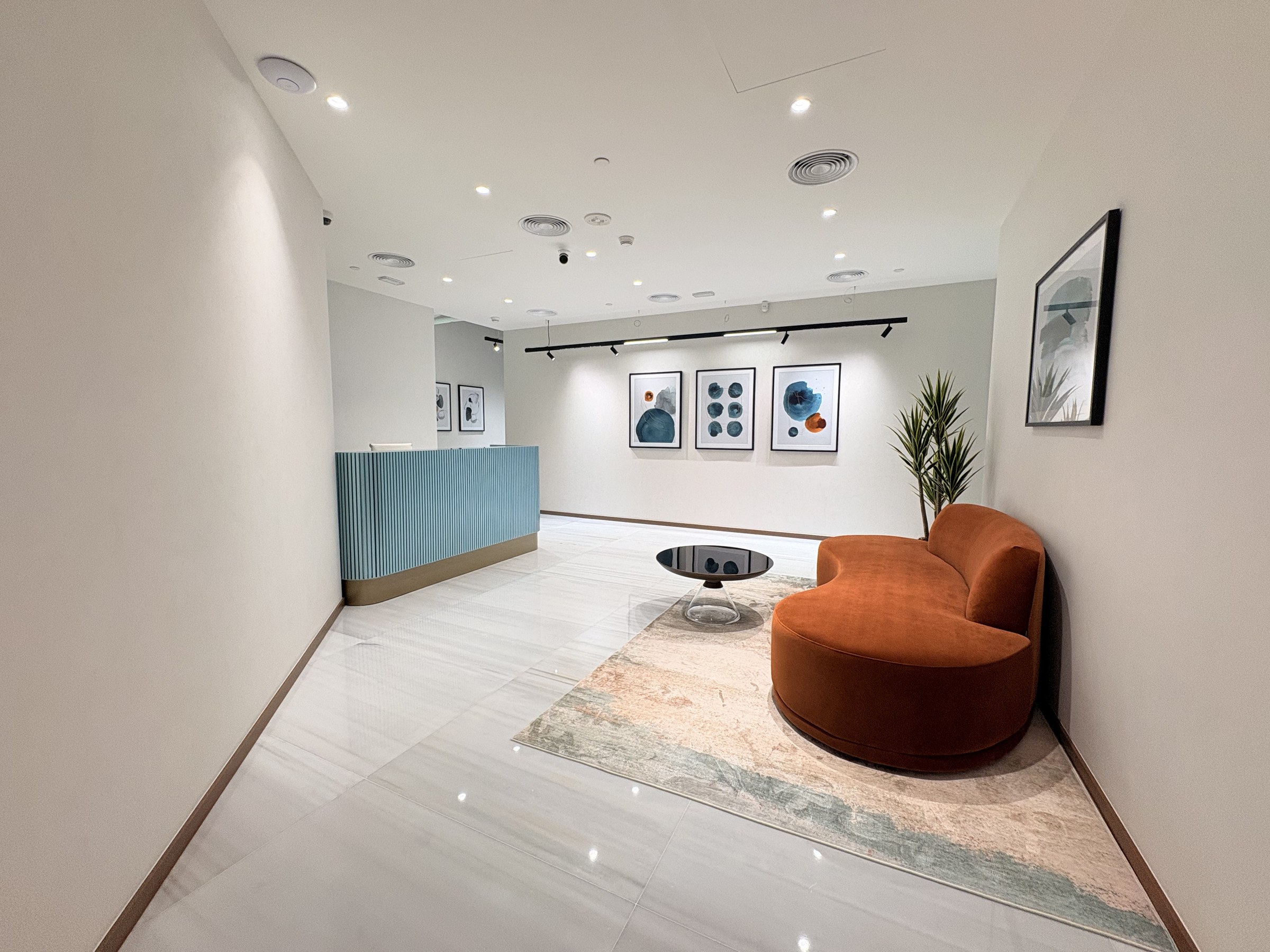 Almas Tower — Reception Area, shot 3, after